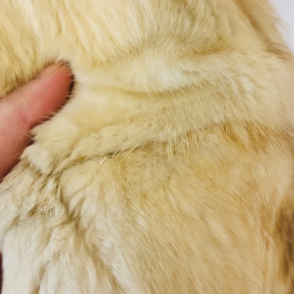 Vintage Leader Furs Fox fur 1970's Genuine Fur Coat Winter Coat SZ medium - Picture 9 of 9